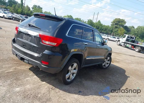 2012 Jeep Grand Cherokee Overland из США, поврежденный, VIN 1C4RJFCG7CC199616